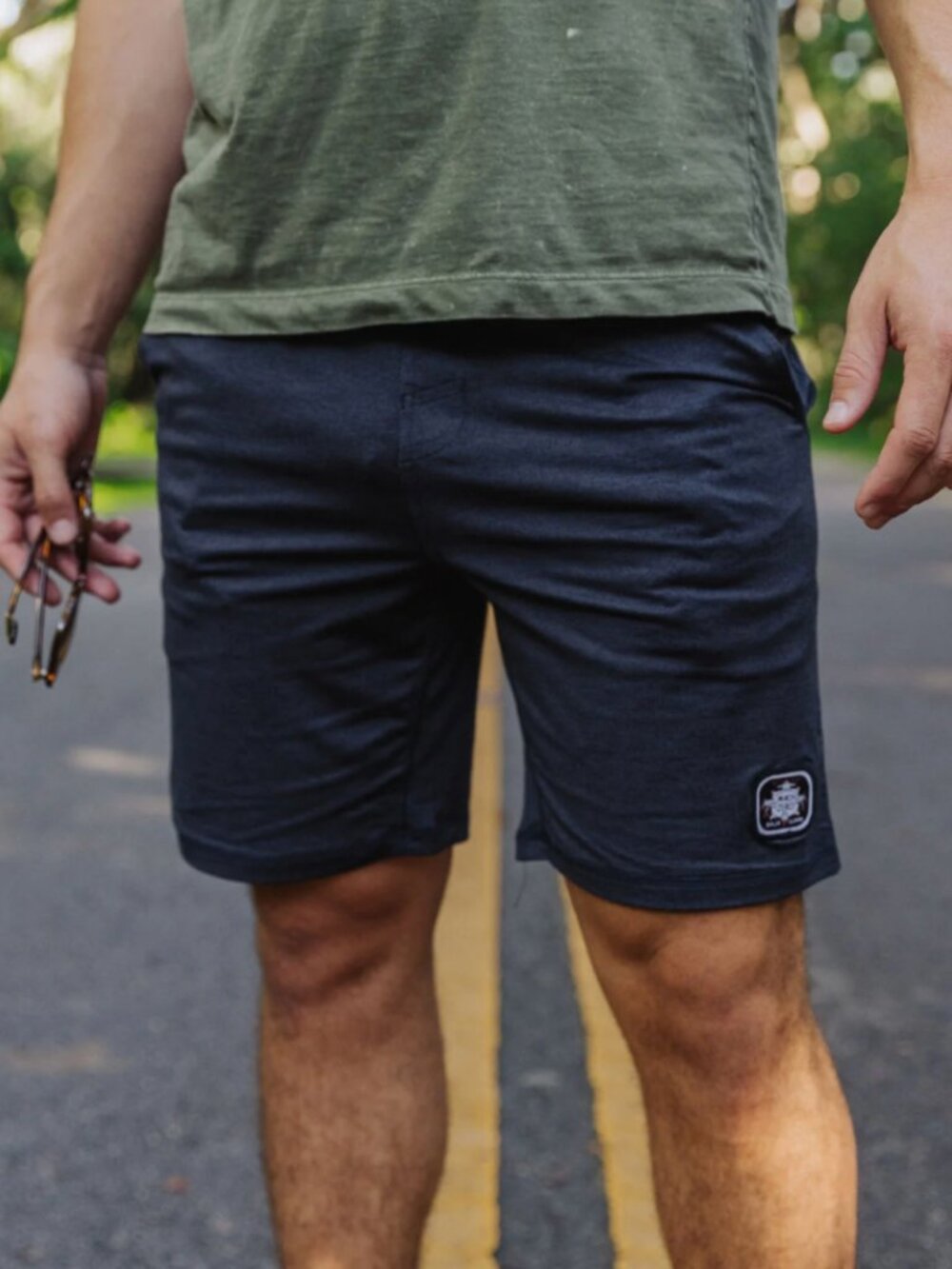 NWT Baja Llama MACH ZERO LOUNGE SHORTS - NAVY - Picture 4 of 6